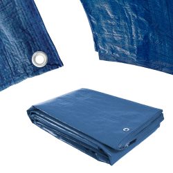 Plachta Procraft BT2x2 50g/m² nepremokavá s okami 2x2m modrá | BT2x2