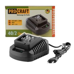 Nabíjačka pre batérie 20/40 Li-ion Procraft 40/2 | 40/2